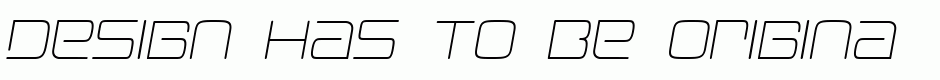 Aquari Light Italic