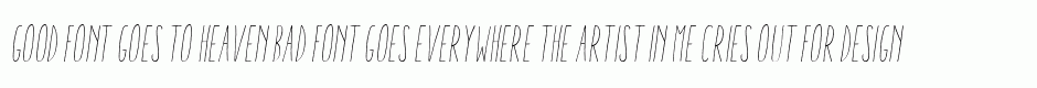 Aracne Ultra Condensed Light Italic
