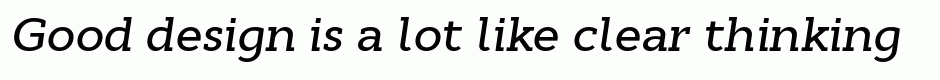 Cyntho Slab Pro Medium Italic