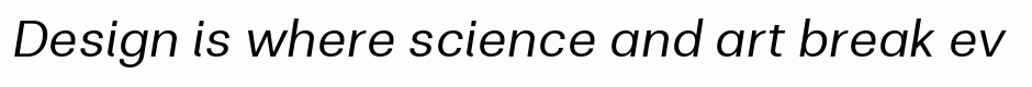 Clinica Pro Italic