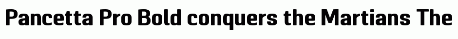 Pancetta Pro Bold