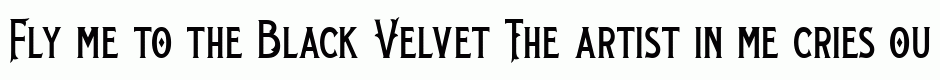 Black Velvet