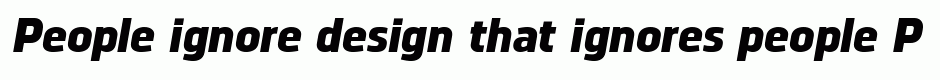 Norpeth Heavy Italic