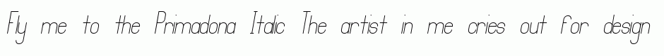 Primadona Italic