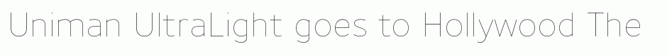 Uniman UltraLight