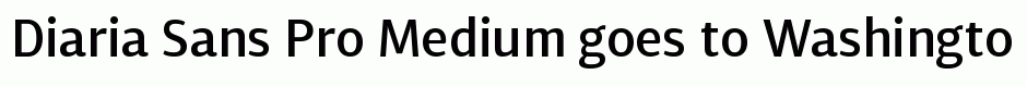 Diaria Sans Pro Medium