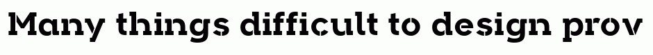 Arkibal Serif Stencil Bold
