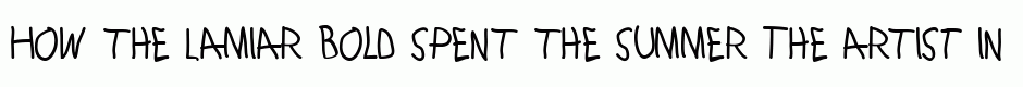 Lamiar Bold