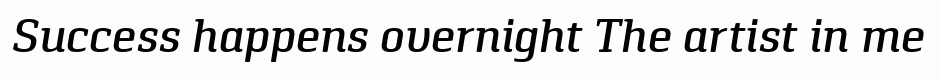 Pancetta Serif Pro Medium Italic