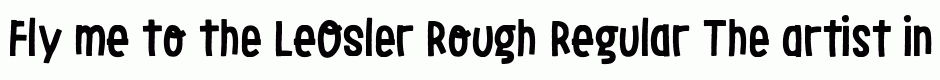 LeOsler Rough Regular