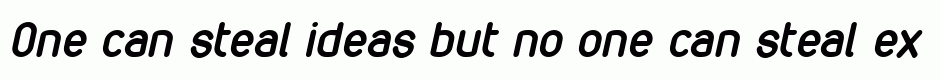 VDS Bold Italic