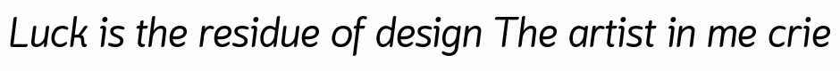 Lounge Italic