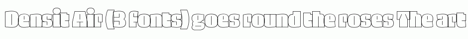 Densit Air (3 fonts)