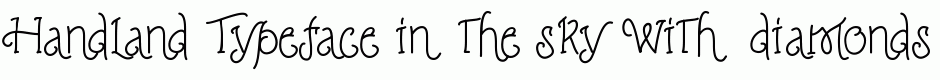 Handland Typeface