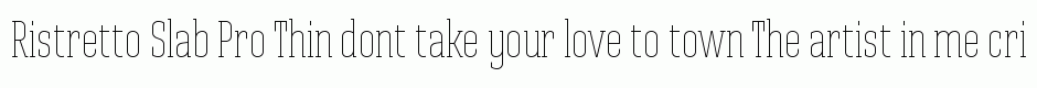 Ristretto Slab Pro Thin