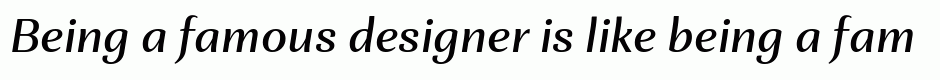 Orchidea Pro Medium Italic