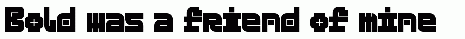 Bold