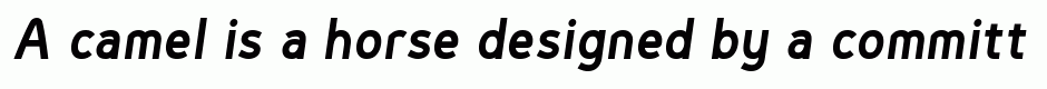 Genius Bold Italic