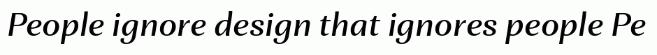 Orchidea Pro Medium Italic