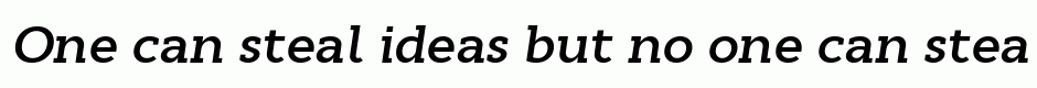 Cyntho Slab Pro SemiBold Italic