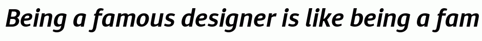 Diaria Sans Pro SemiBold Italic