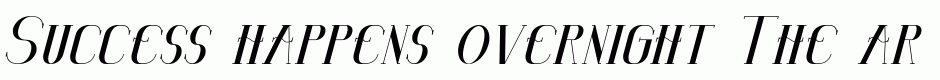 Senandung Malam Italic Bold