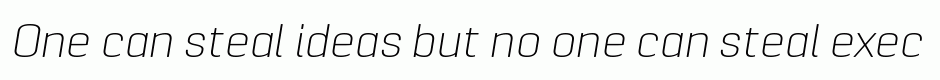 Pancetta Pro ExtraLight Italic