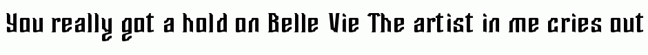 Belle Vie