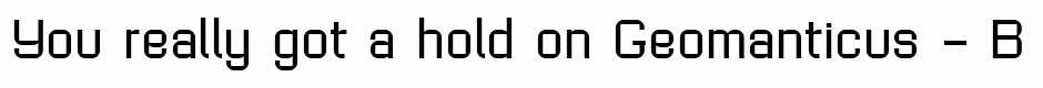 Geomanticus - Bold
