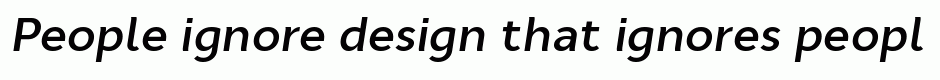 Cyntho Pro SemiBold Italic