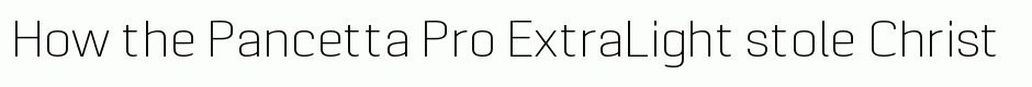 Pancetta Pro ExtraLight