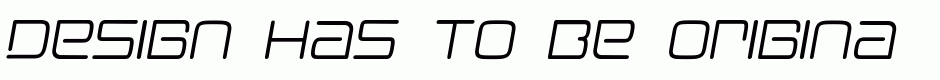 Aquari Bold Italic