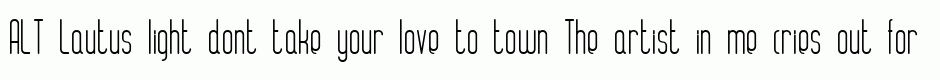 ALT Lautus light