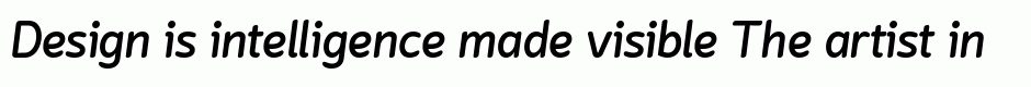 Lounge Bold Italic