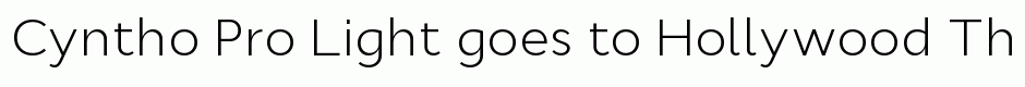 Cyntho Pro Light