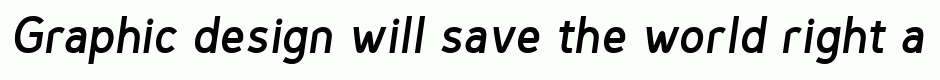 Genius Semibold Italic