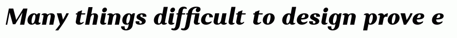 Alethia Pro ExtraBold Italic