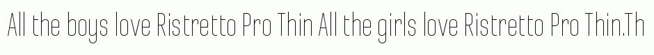 Ristretto Pro Thin