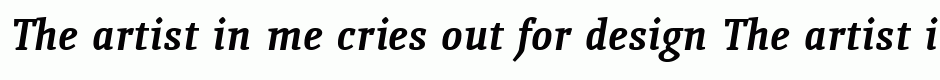 Quiroga Serif Bold Italic