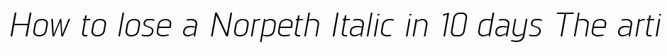 Norpeth Italic