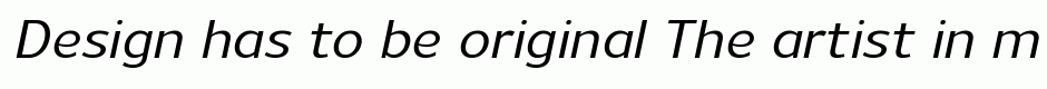 Uniman Medium Italic
