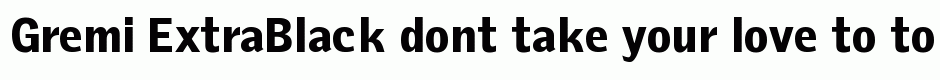 Gremi ExtraBlack