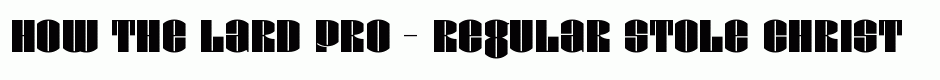 Lard Pro - Regular
