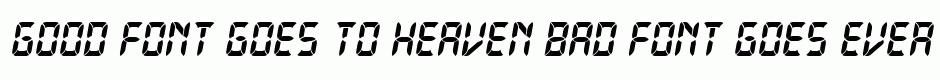 Stopwatch Italic