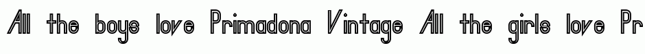 Primadona Vintage
