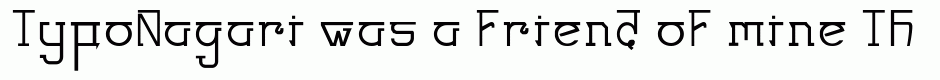 TypoNagari