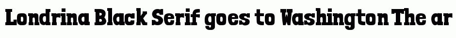 Londrina Black Serif