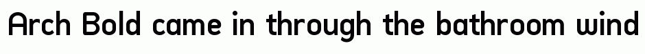 Arch Bold