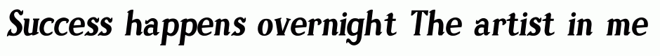 Sonten-Bold Italic