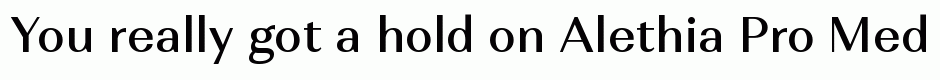 Alethia Pro Medium